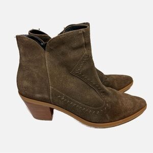 Rebecca Minkoff | Brown Suede Booties